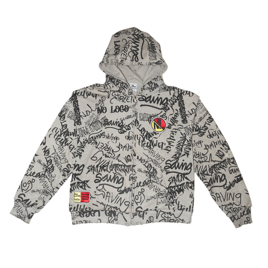 "410 Graffiti" Hoodie by No Logo