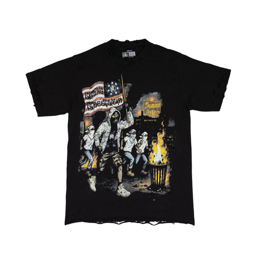 "A Riot Downtown" T-shirt by No Logo